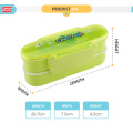 pratique transporter eco friendly haute qualité en plastique lunchbox pour les enfants